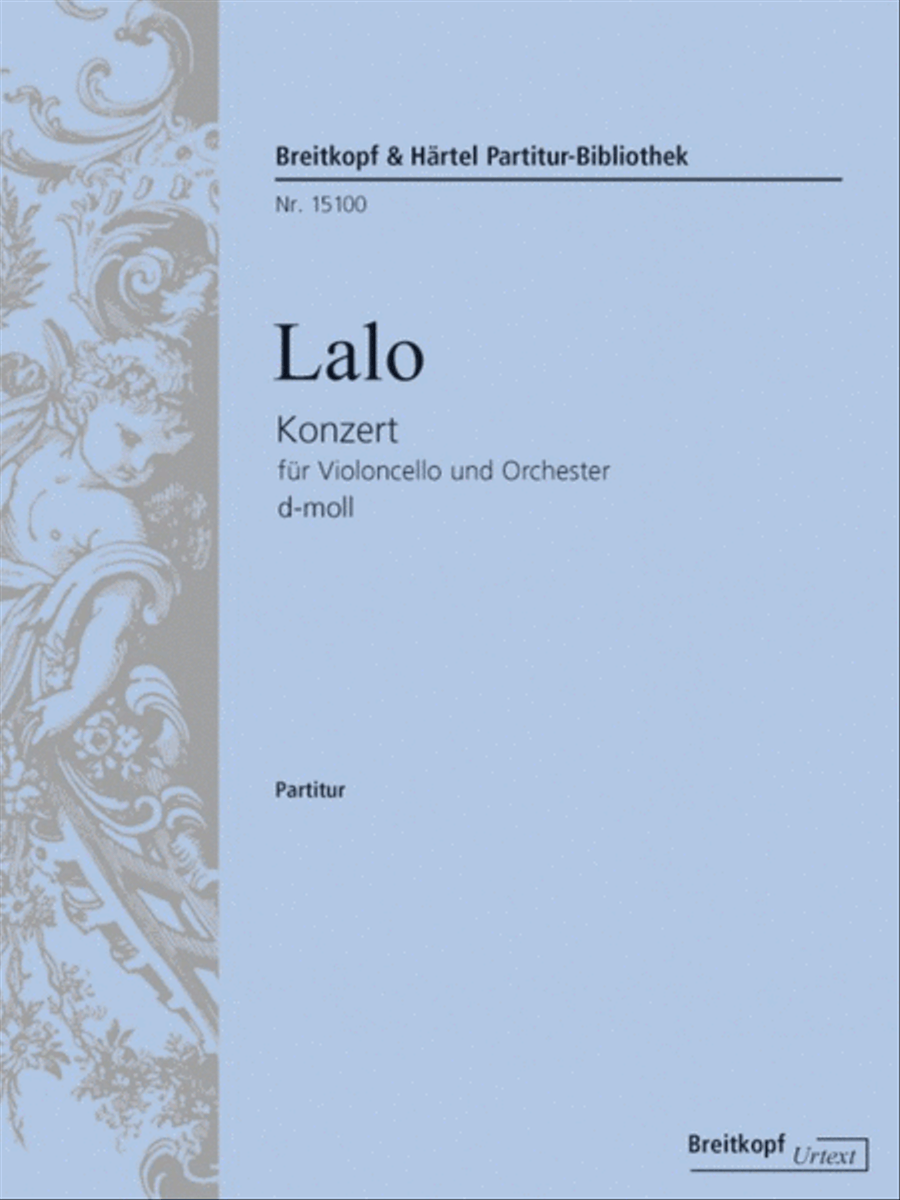 Violoncello Concerto in D minor Orchestra scores gallery preview page 1