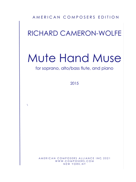[Cameron-Wolfe] Mute Hand Muse