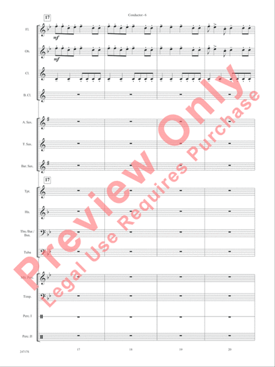 Udala'm Concert Band scores gallery preview page 8