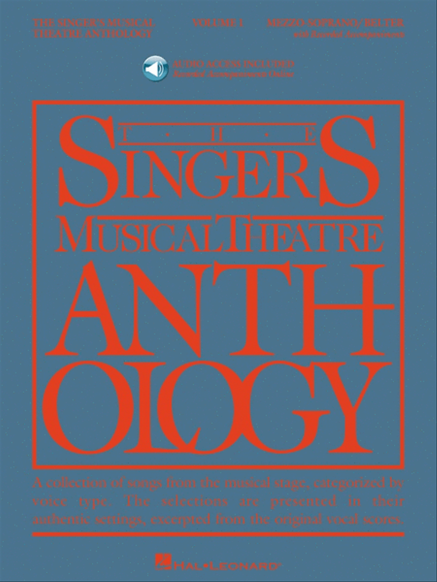 Book cover for Singers Musical Theatre Anth V1 Mez Sop Book/Online Audio