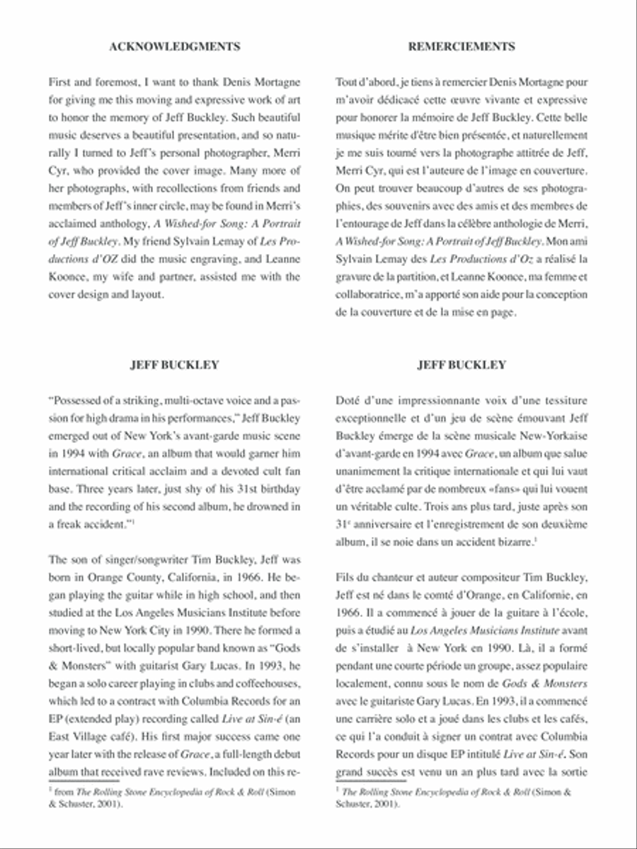 Jeff Buckley Requiem Classical Guitar scores gallery preview page 2