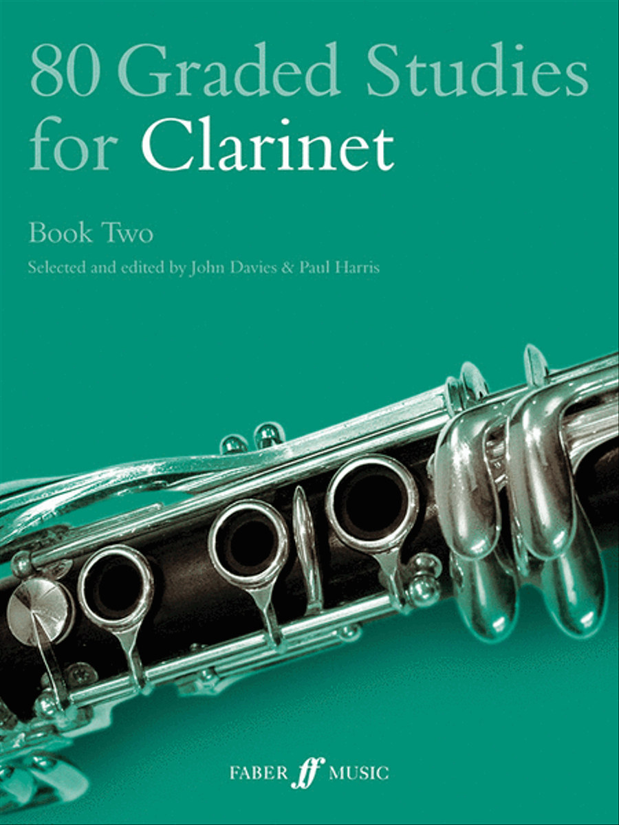 80 Graded Studies for Clarinet, Book 2 Clarinet scores gallery preview page 1