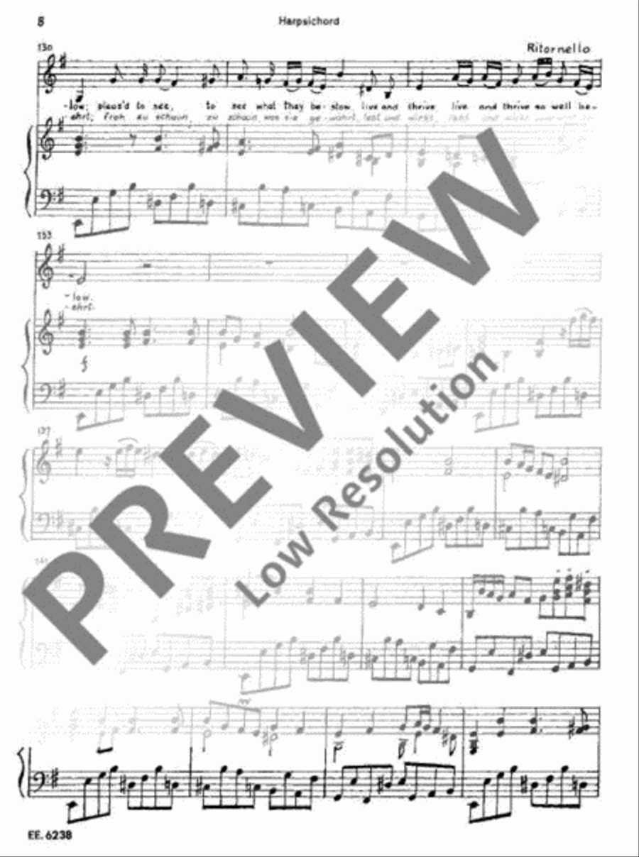 Ode for St Cecilia's Day 1683 Basso Continuo scores gallery preview page 8