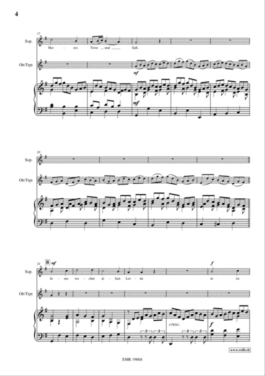 Jesus bleibet meine Freude Piano Accompaniment scores gallery preview page 4