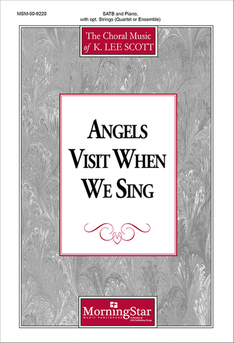 Angels Visit When We Sing 4-Part scores gallery preview page 1