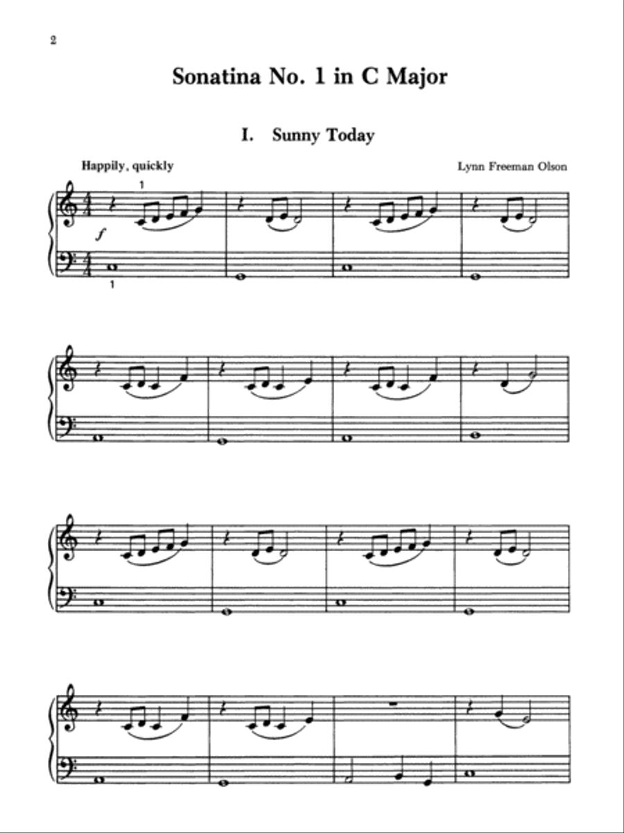 Beginning Sonatinas Beginning Sonatinas Easy Piano scores gallery preview page 3