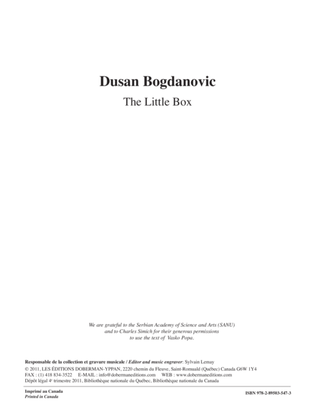 Book cover for The Little Box