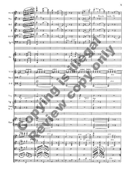 Punch and Judy Overture (Additional Orchestra Score)