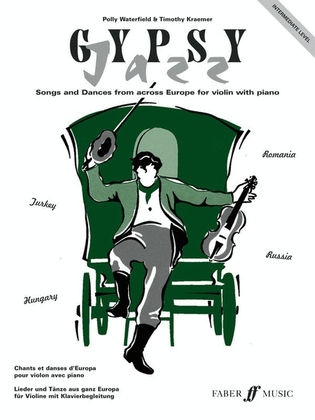 Book cover for Gypsy Jazz Intermediate Violin/Piano