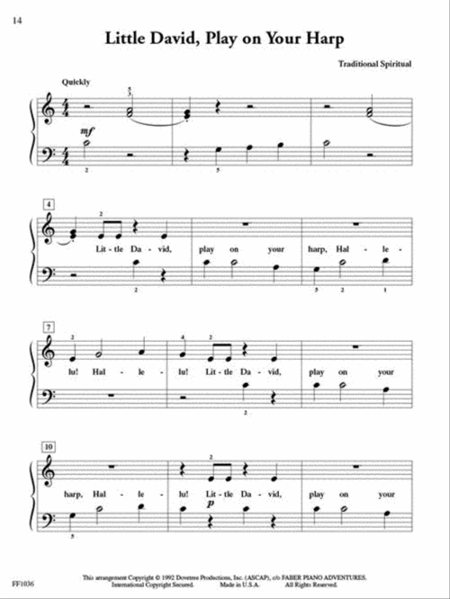 ShowTime® Piano Hymns Piano Method scores gallery preview page 5