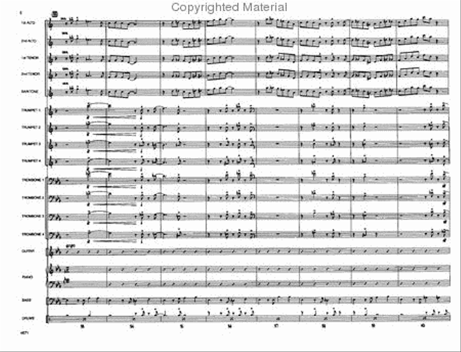 Big Al's Boogie Jazz Ensemble scores gallery preview page 6