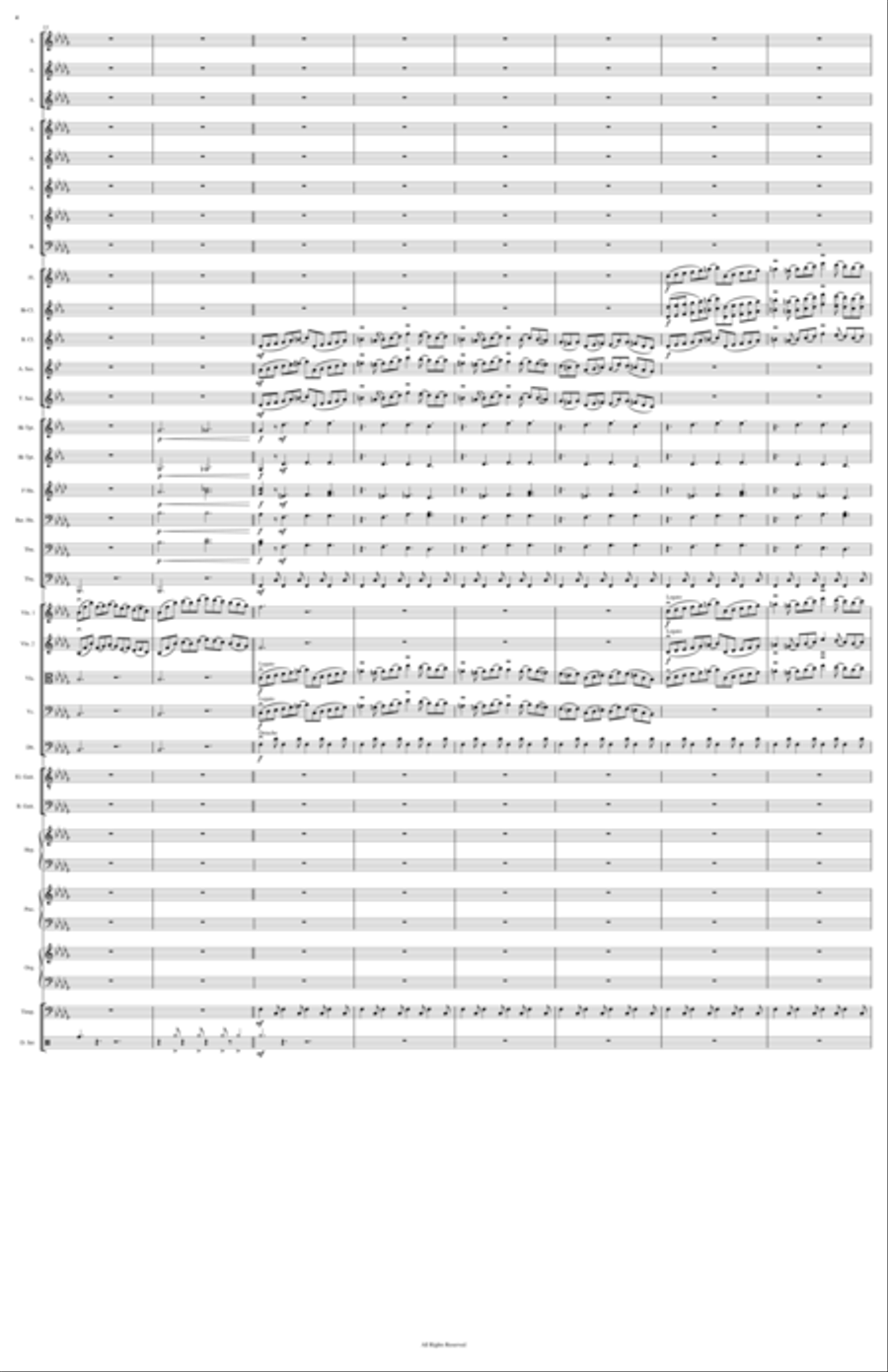 Anthem Of Praise Full Orchestra scores gallery preview page 4