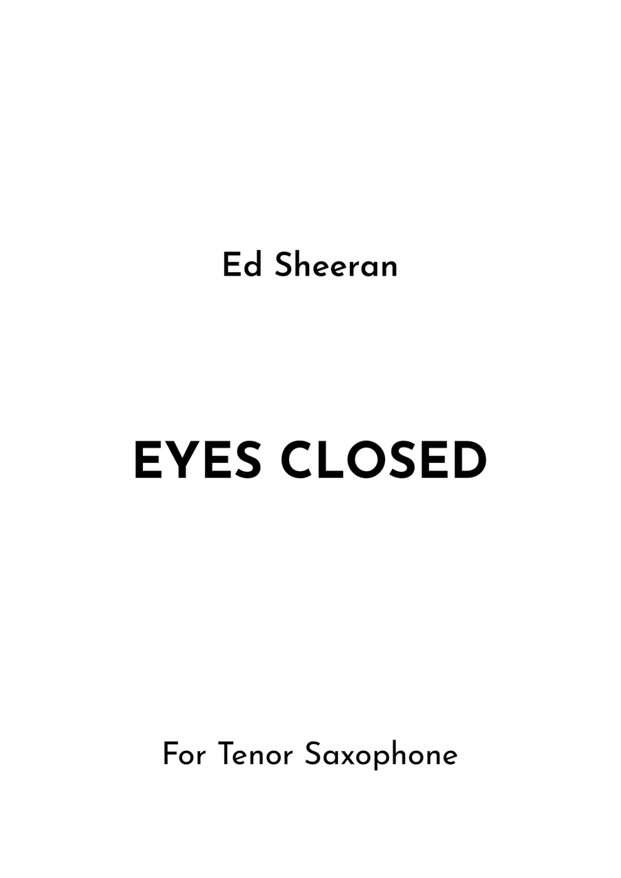 Eyes Closed