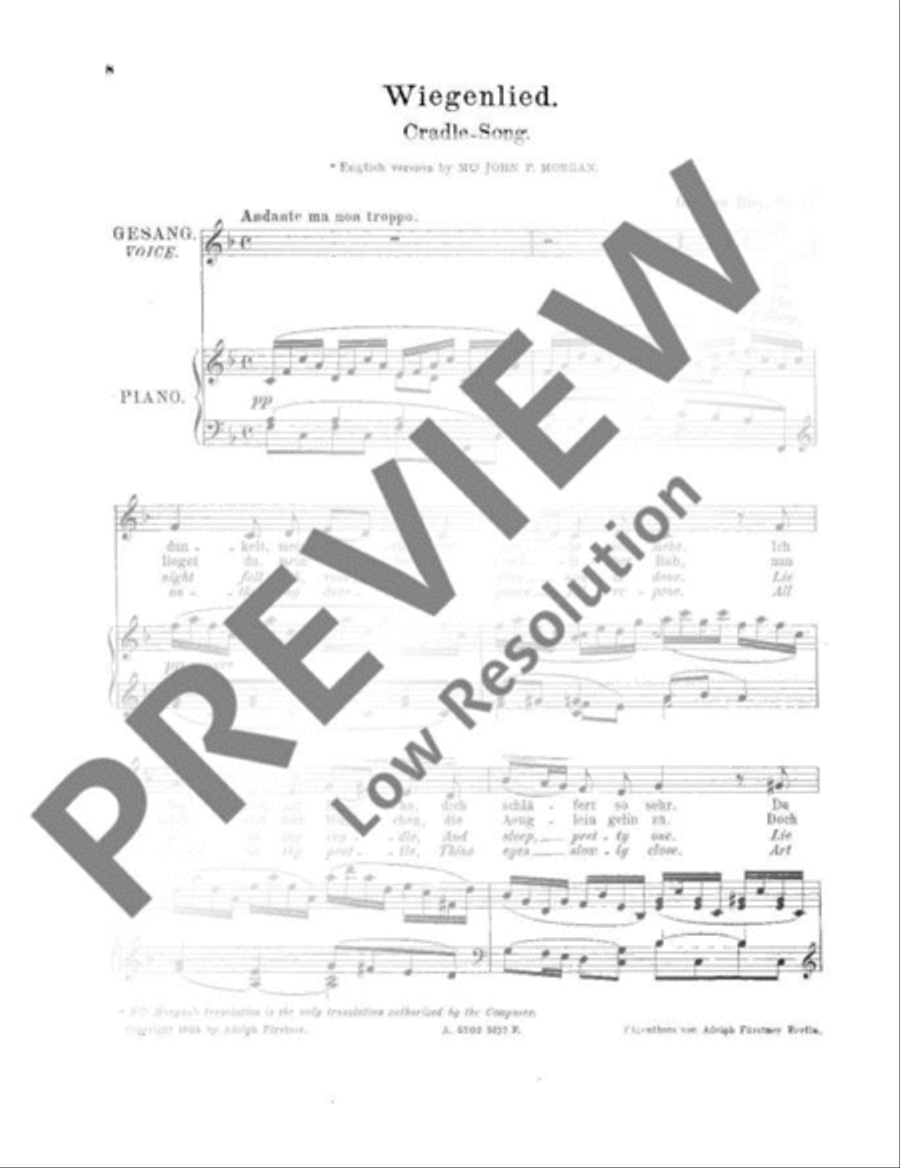 12 Lieder Voice Solo scores gallery preview page 9