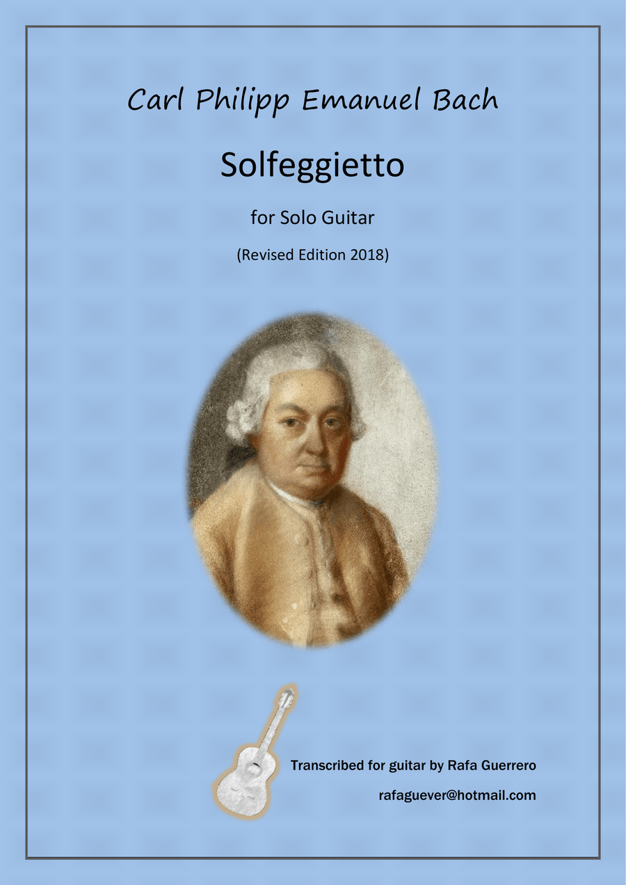 Solfeggietto Solfeggietto Acoustic Guitar scores gallery preview page 1