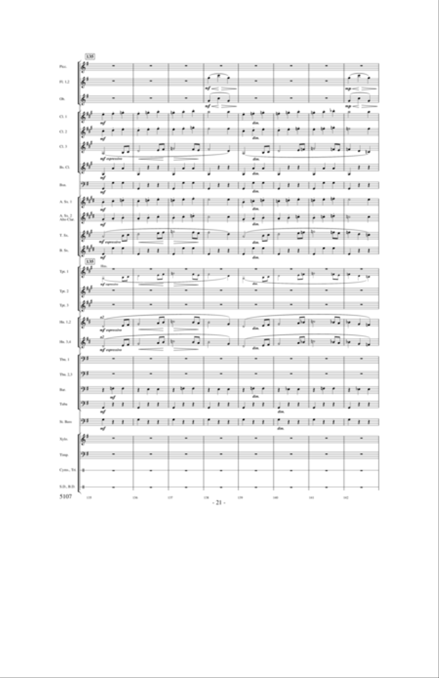 Slavonic Dance No. 1 Slavonic Dance No. 1 Concert Band scores gallery preview page 20