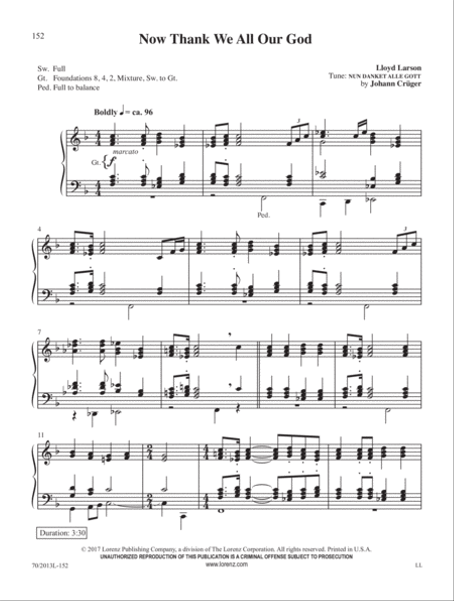 The Complete Organist, Vol. 2 Organ Solo scores gallery preview page 52
