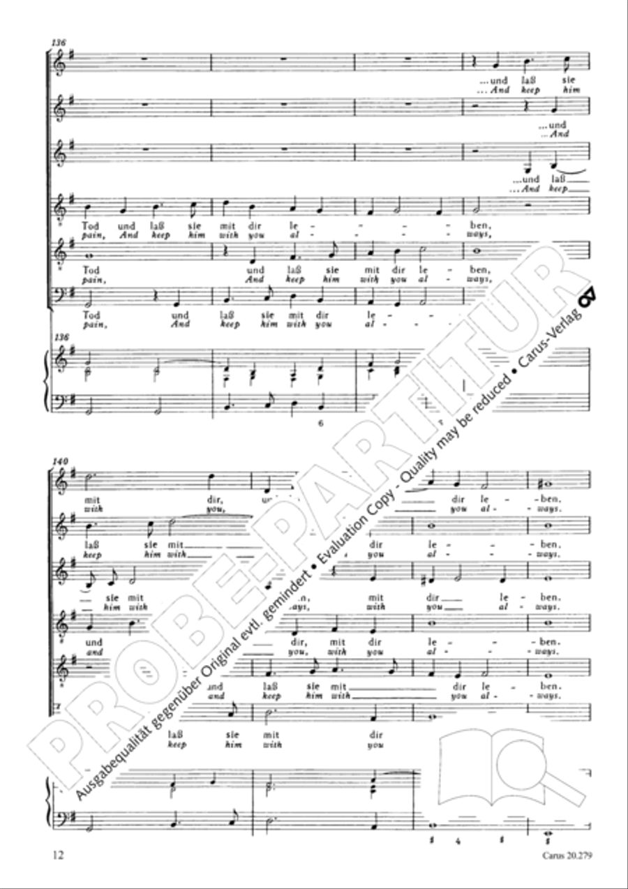 Musikalische Exequien I-III Score scores gallery preview page 15