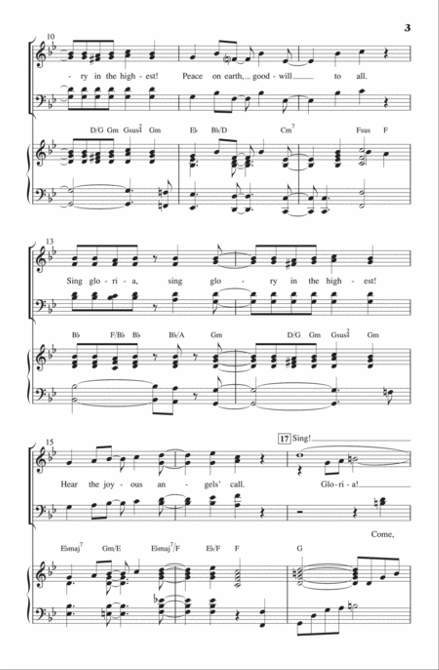 Mark Hayes' Sing Praise Project 4-Part scores gallery preview page 4