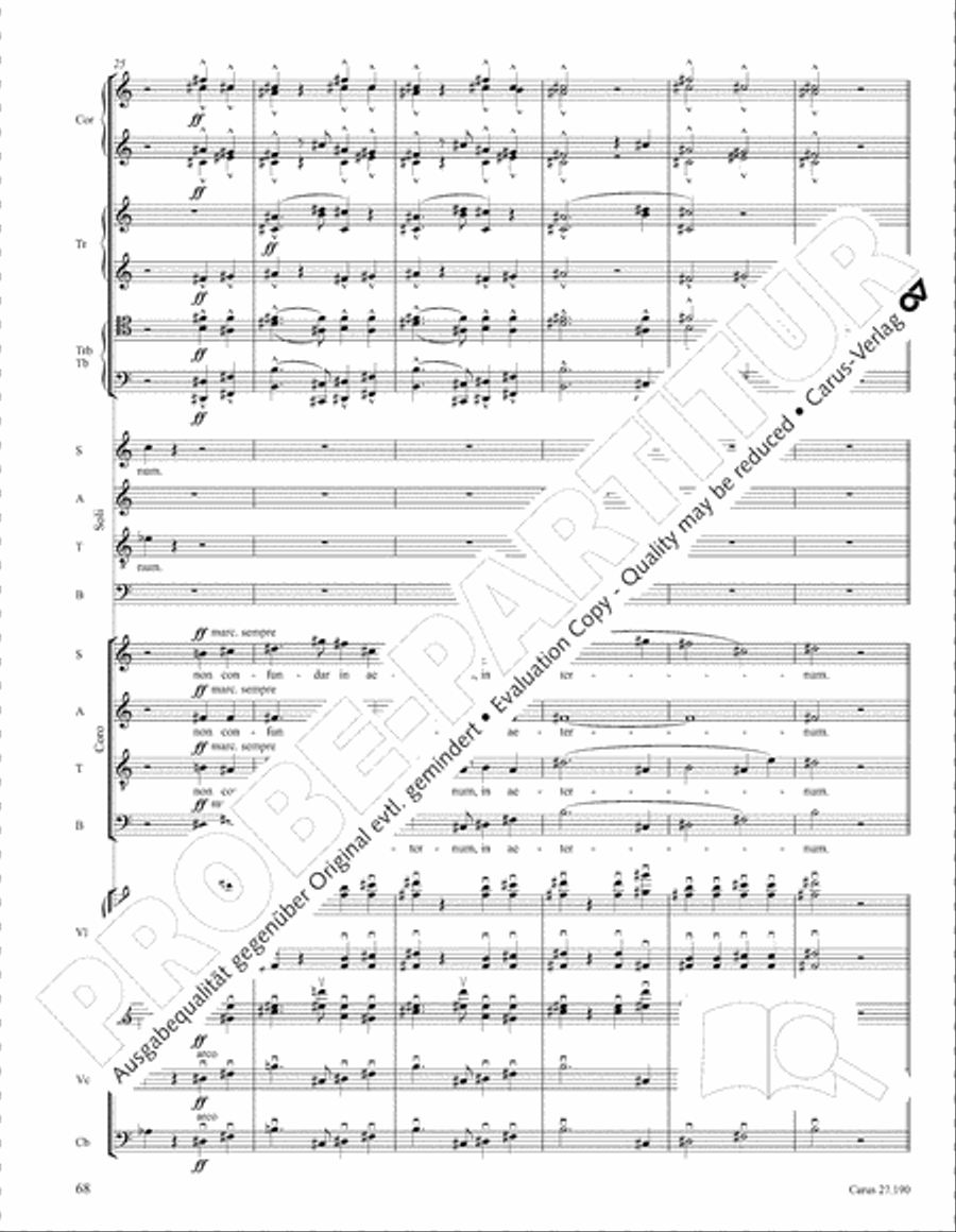 Te Deum 4-Part scores gallery preview page 75