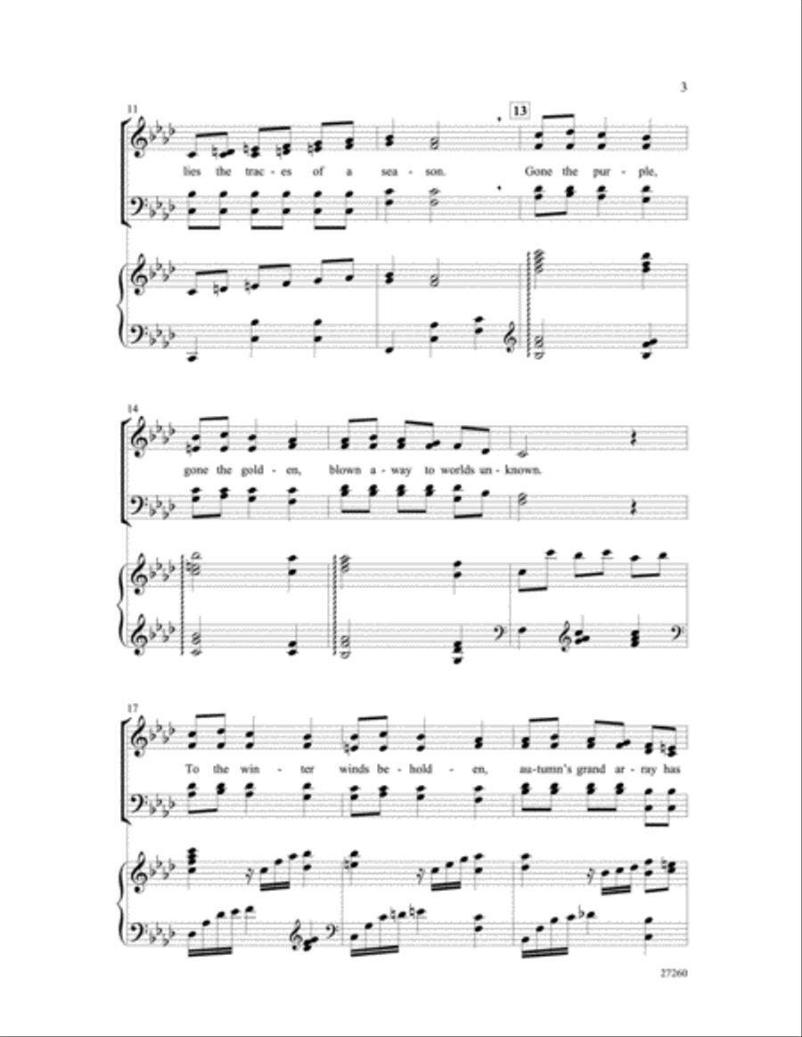WinterSong 4-Part scores gallery preview page 3