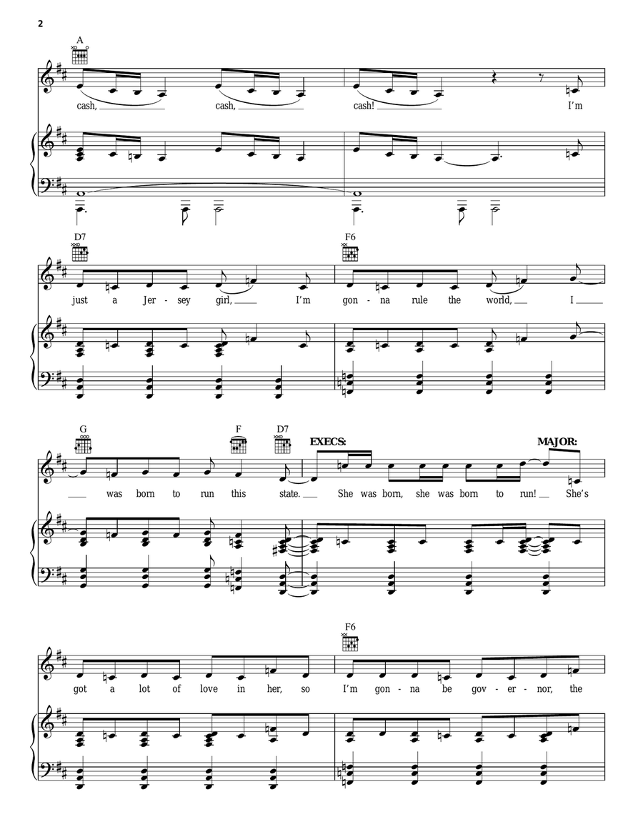 Jersey Girl Guitar scores gallery preview page 2
