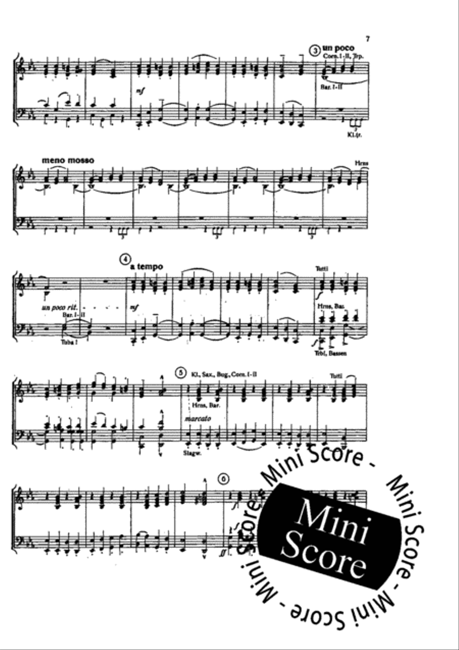 Suite op Oud Hollandse Motieven Concert Band scores gallery preview page 9