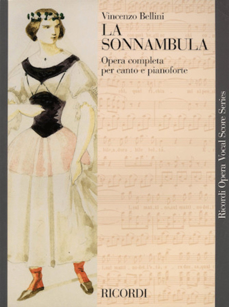 La sonnambula Voice scores gallery preview page 1