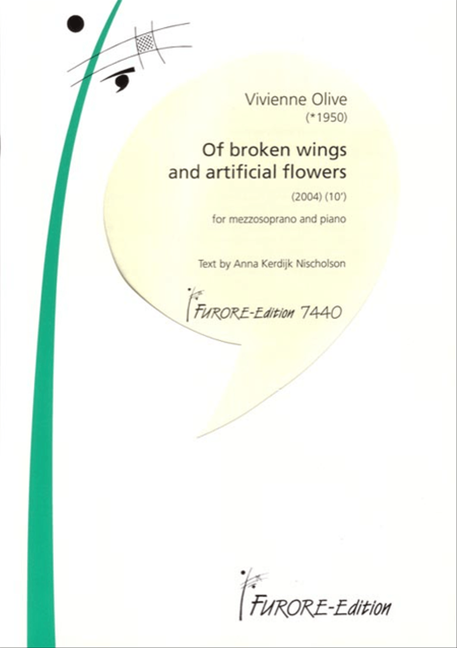 Of broken wings and artificial flowers Mezzo-Soprano Voice scores gallery preview page 1