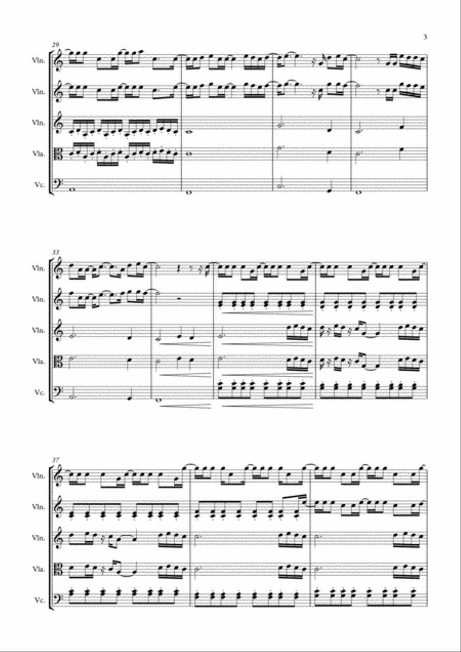 The Archer The Archer Small Ensemble scores gallery preview page 3