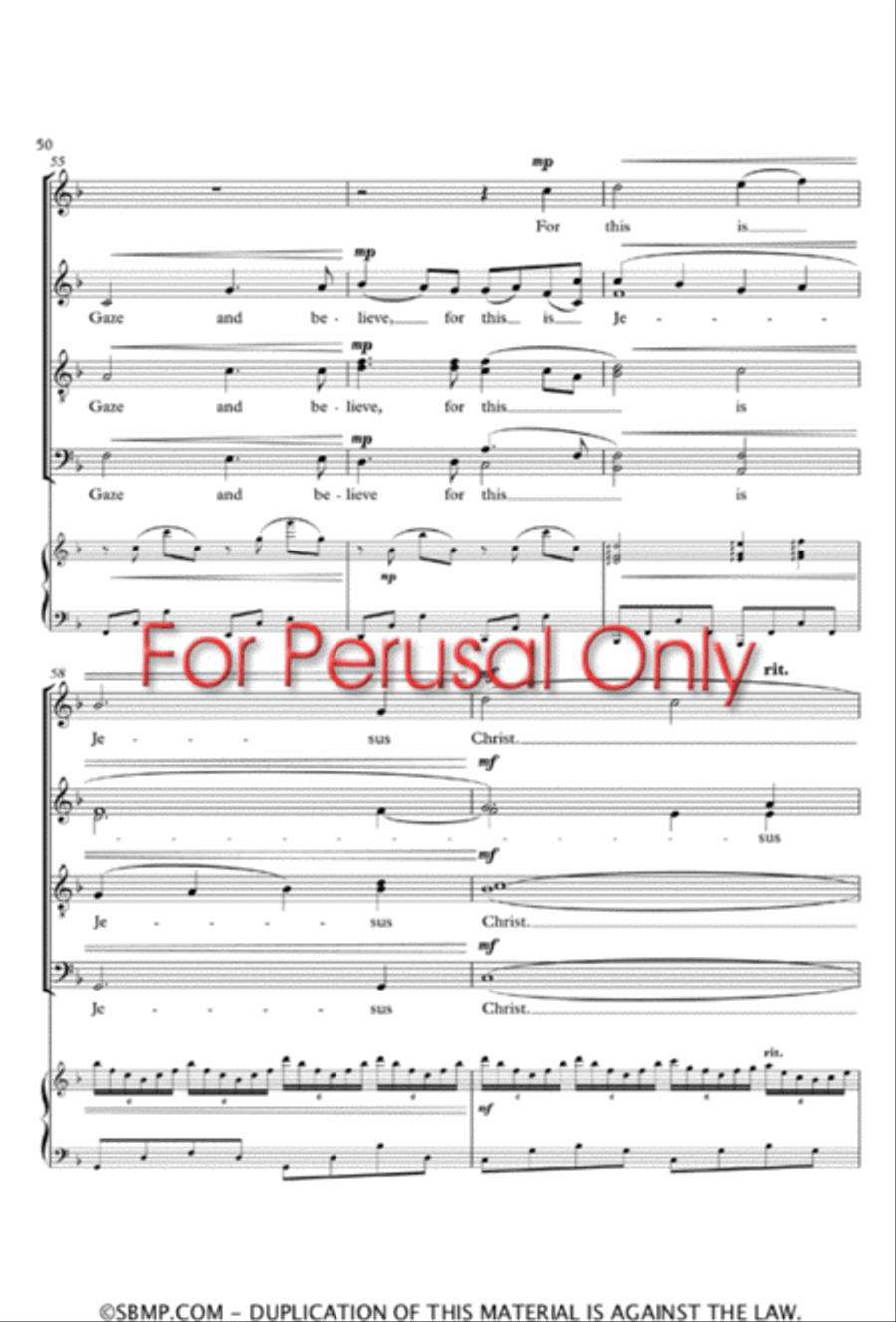 The Christmas Alleluias - SATB divisi Choral Book Divisi scores gallery preview page 50