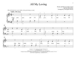 All My Loving (arr. Christopher Hussey)