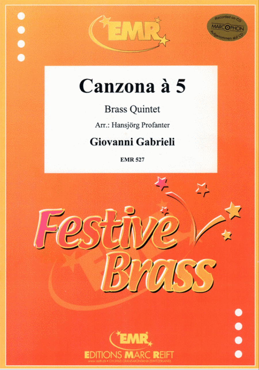 Canzona a 5 Brass Quintet scores gallery preview page 1
