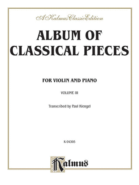 Album of Classical Pieces, Volume 3