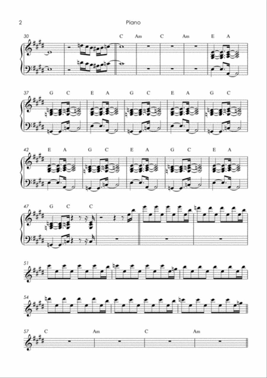 Stone Cold Sober Stone Cold Sober Tenor Saxophone scores gallery preview page 4