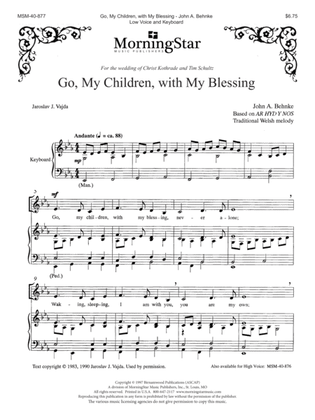 Go, My Children, with My Blessing (Downloadable)