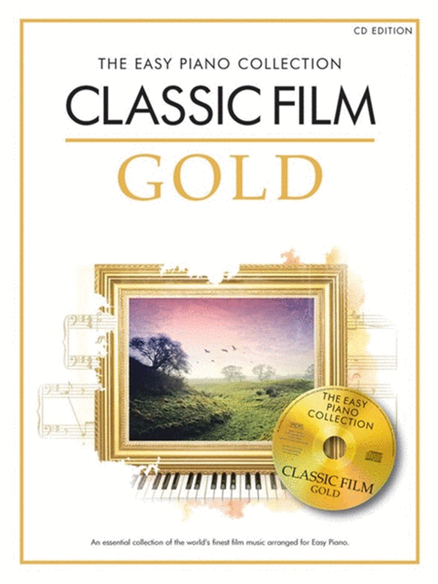 Easy Piano Collection Classic Film Gold Book/CD