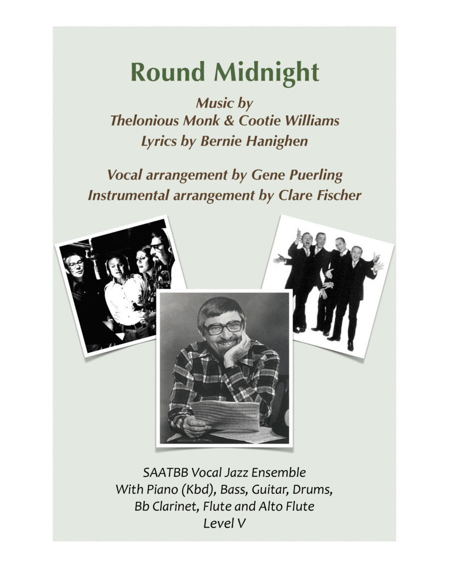 'round Midnight Divisi scores gallery preview page 1