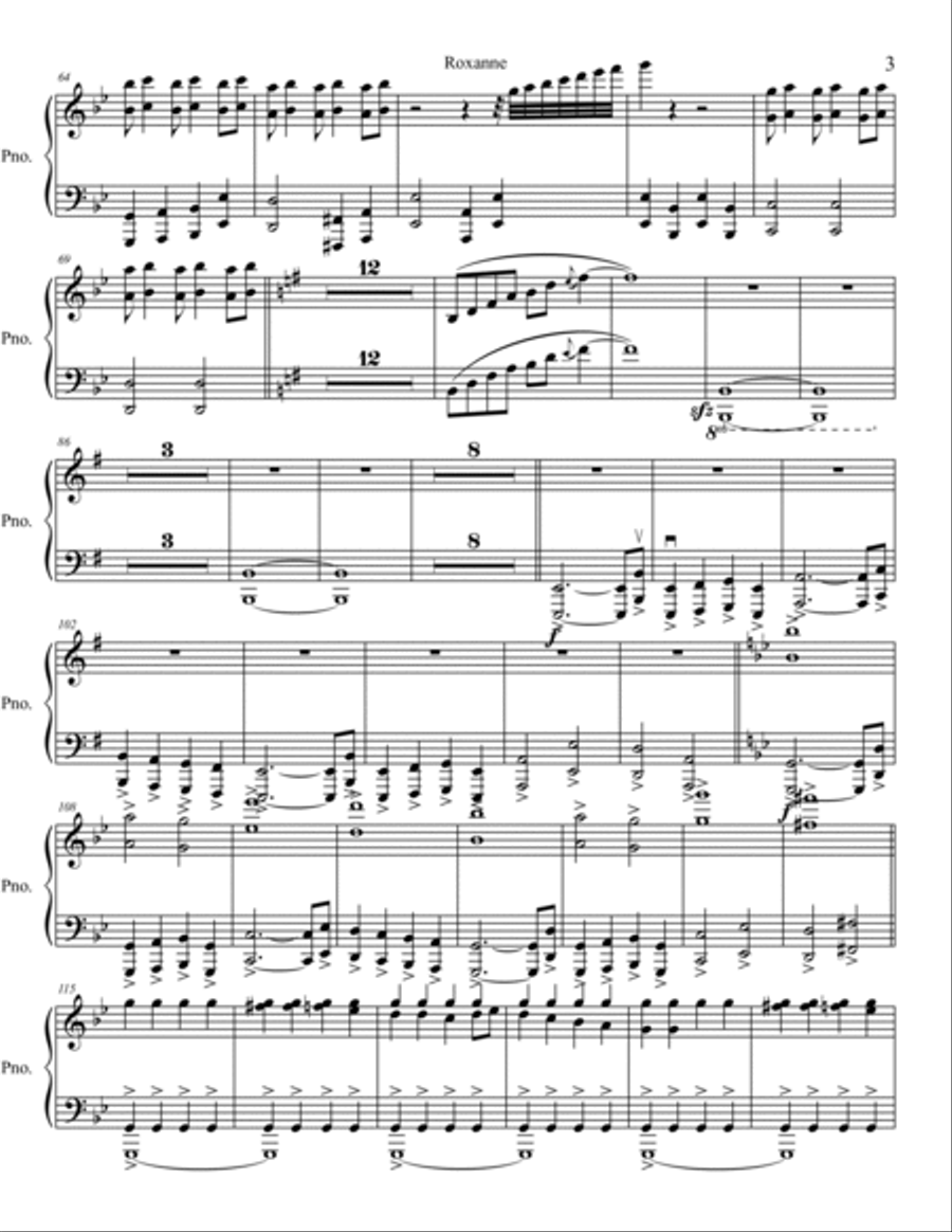 El Tango De Roxanne String Orchestra scores gallery preview page 5