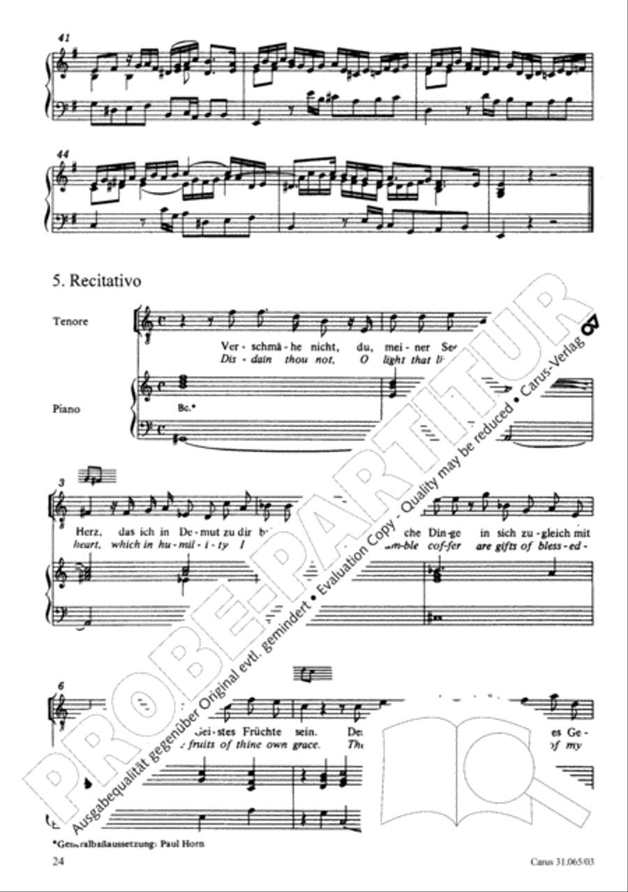 They all shall day come out from Sheba (Sie werden aus Saba alle kommen) TB scores gallery preview page 25