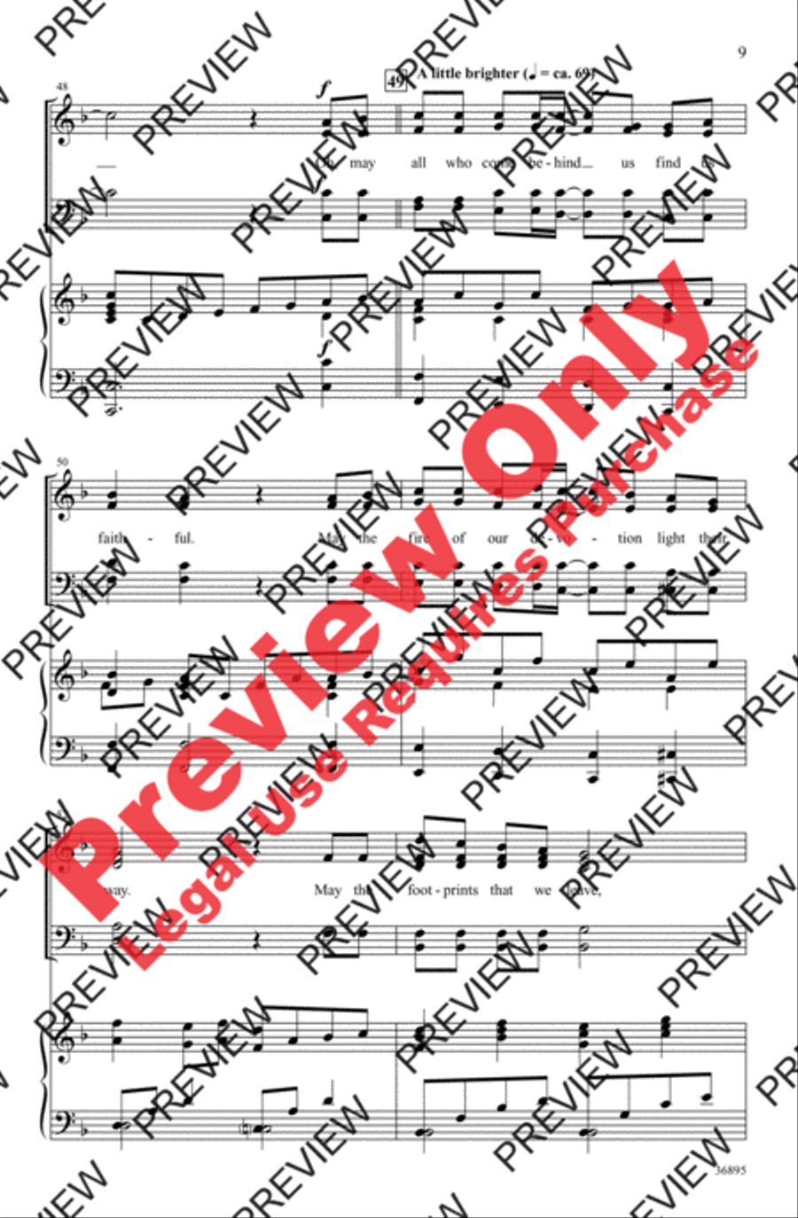 Find Us Faithful 4-Part scores gallery preview page 9