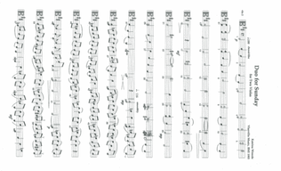 Book cover for VV2021AB-Duo for Sunday for 2 Violas-Individual Parts in legal size pages