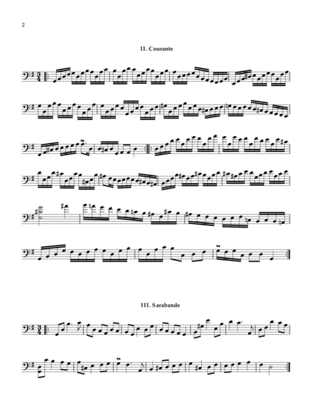 Baroque Suite, for Solo Bass Guitar
