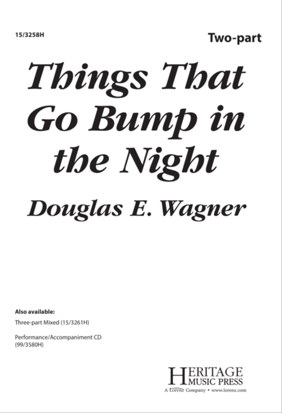 Things That Go Bump in the Night 2-Part scores gallery preview page 1