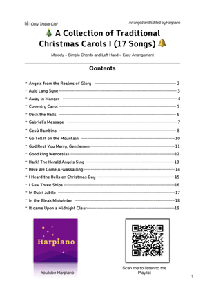 A Collection of Traditional Christmas Carols I (A to I, 17 songs)