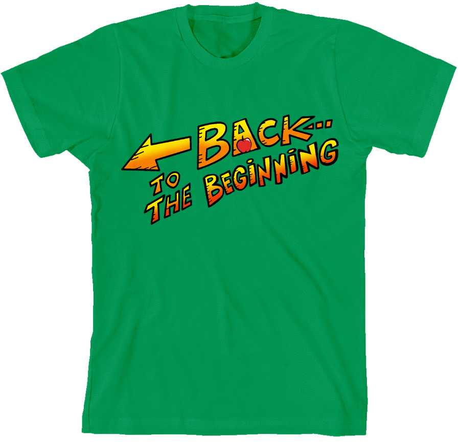 Back to the Beginning - T-Shirt - Adult XLarge