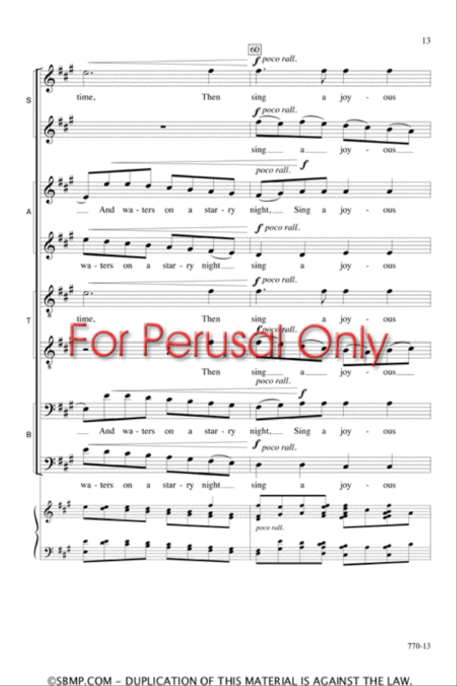 There was a time - SATB divisi Octavo Divisi scores gallery preview page 12