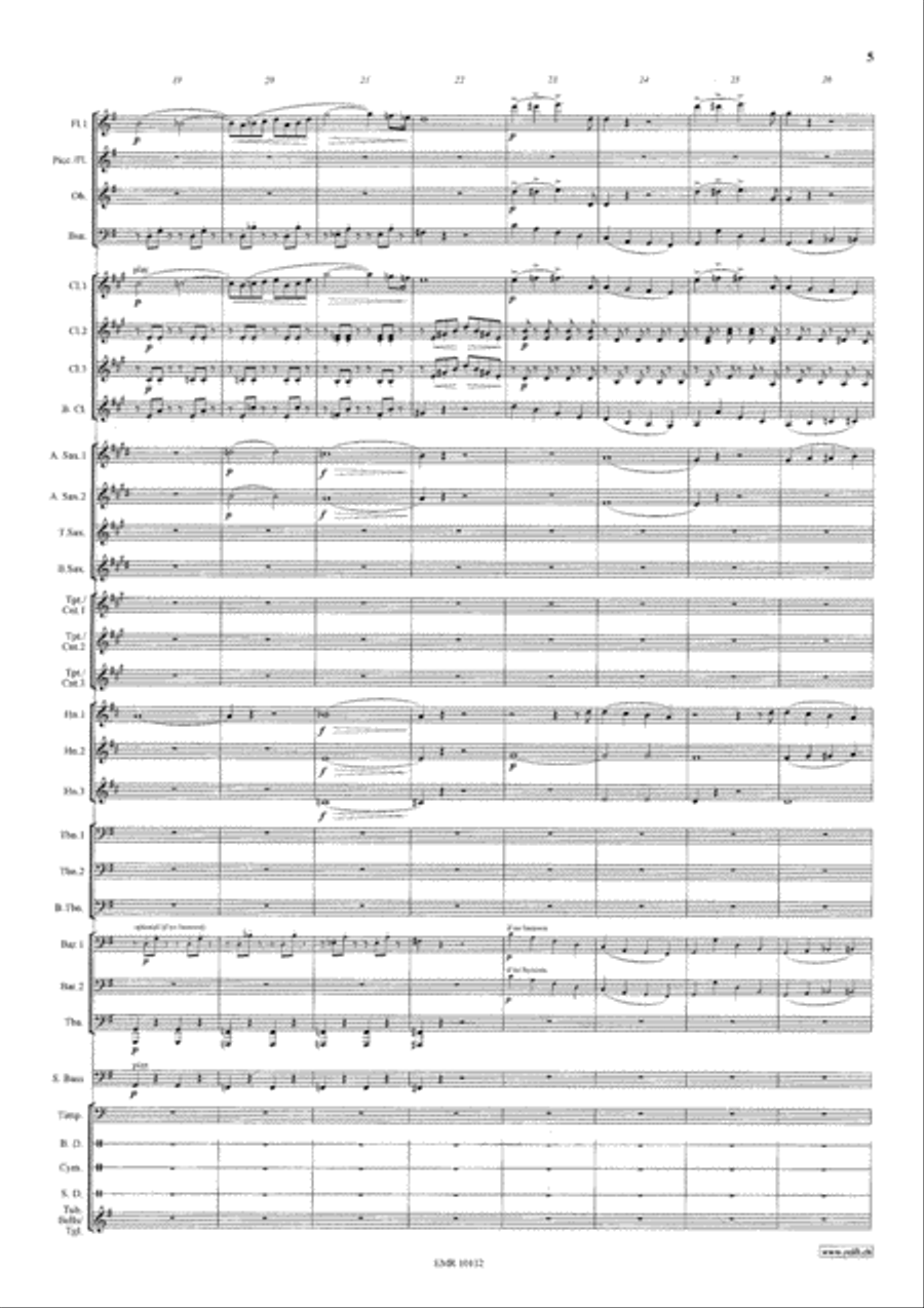 Die Fledermaus Overture Concert Band scores gallery preview page 6