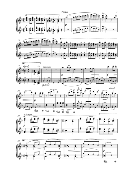 Dvorak, Anton -  Legends, Op.59 for four hand piano