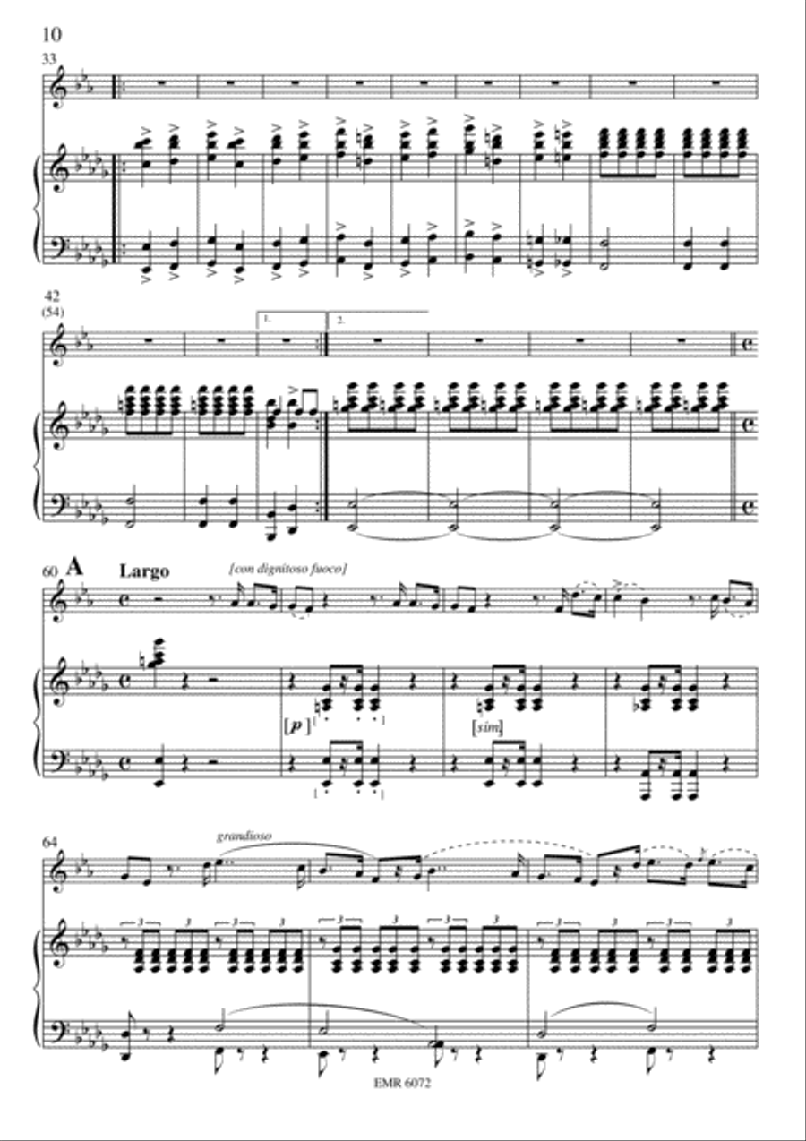 Fantasy On Motives from La Traviata Cornet scores gallery preview page 4